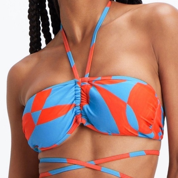 Fabletics Wrap Around Bandeau Strappy Top - Picture 1 of 10